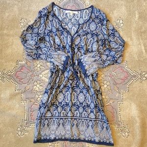 Max Studio Cinch Waist Dress EUC